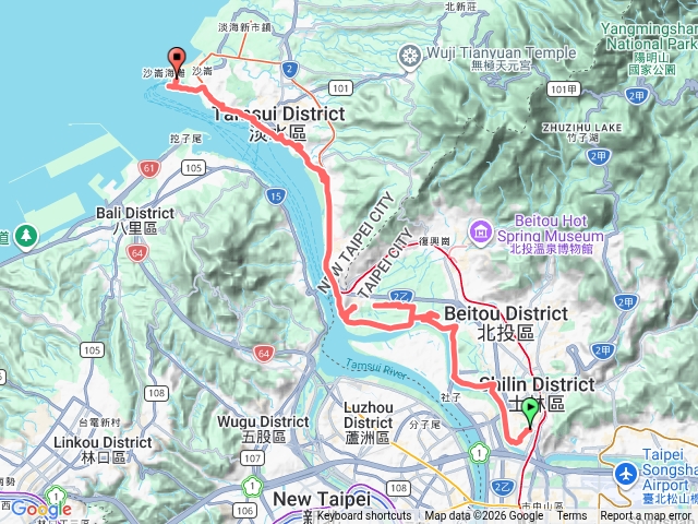 關渡淡水漁人碼頭一日遊預覽圖