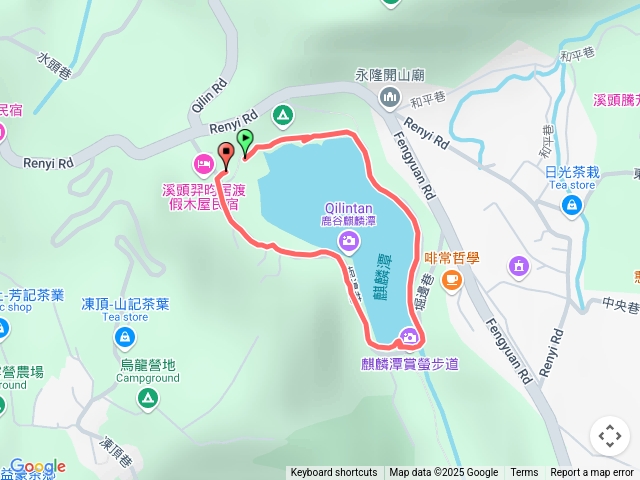 麒麟潭步道預覽圖