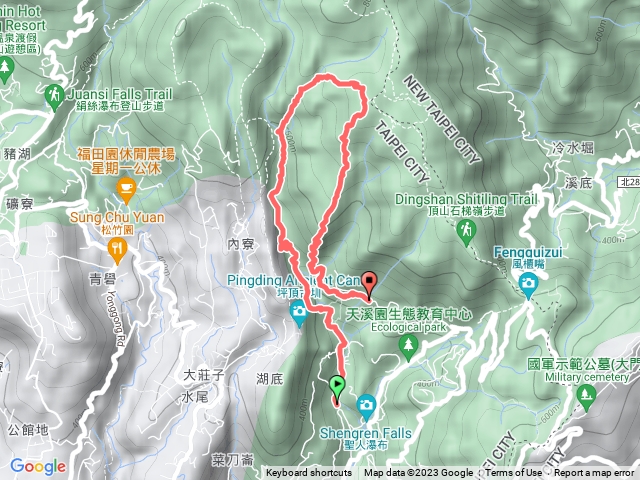 1120706坪頂三圳內雙溪古道北五指山頂山