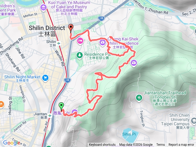 劍潭山蘇碉堡路預覽圖