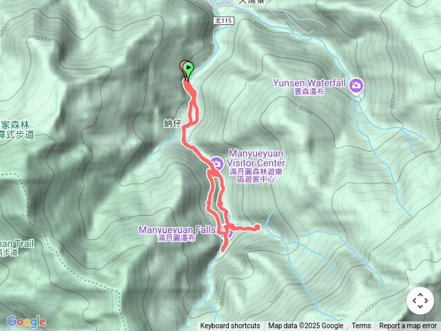 簡單駭客 滿月圓瀑布步道