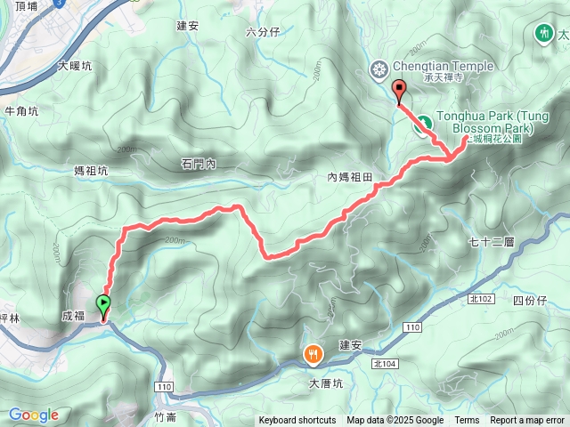 2025微笑山線大縱走尋寶集章任務微笑山線：【天上山系】望月亭桐花段20251010120313