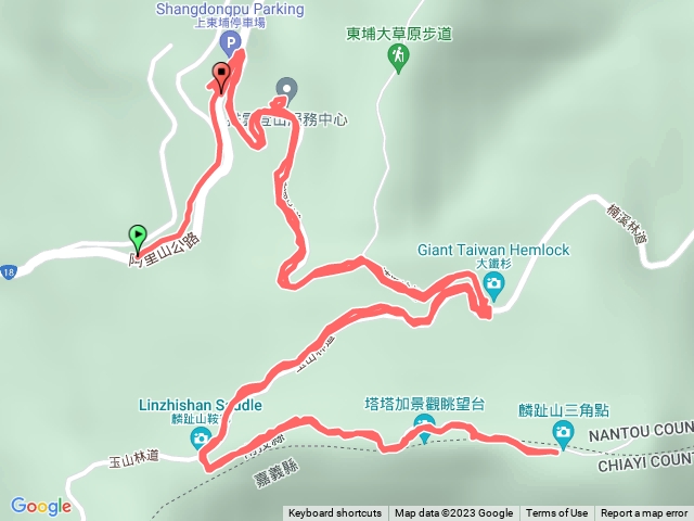 麟趾山(單線進出)