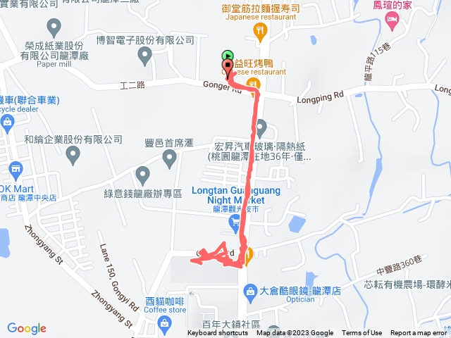 20230905工二路到潛龍國小