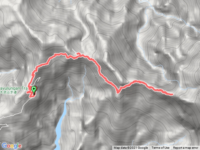 光明頂 喜多麗斷堐