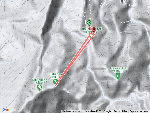 加里山登山步道