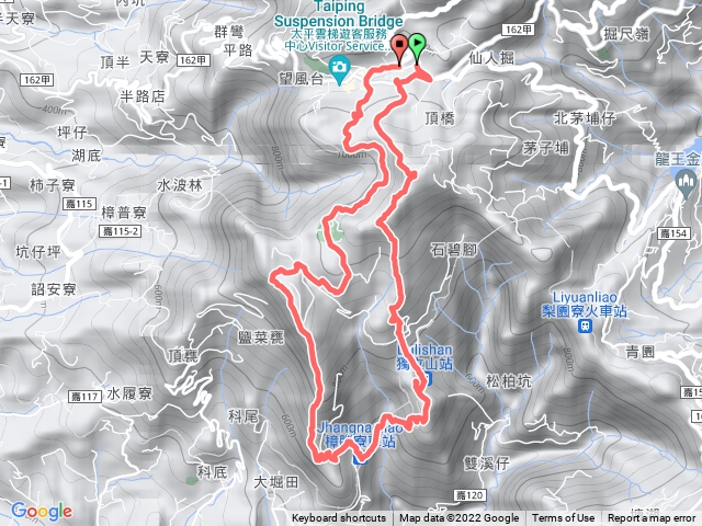 太平+大巃頂+獨立山+阿拔泉 O繞