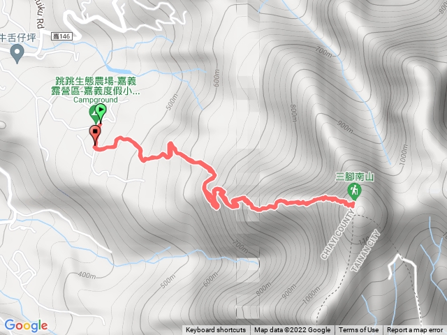 嘉義大埔跳跳生態農場走三腳南山