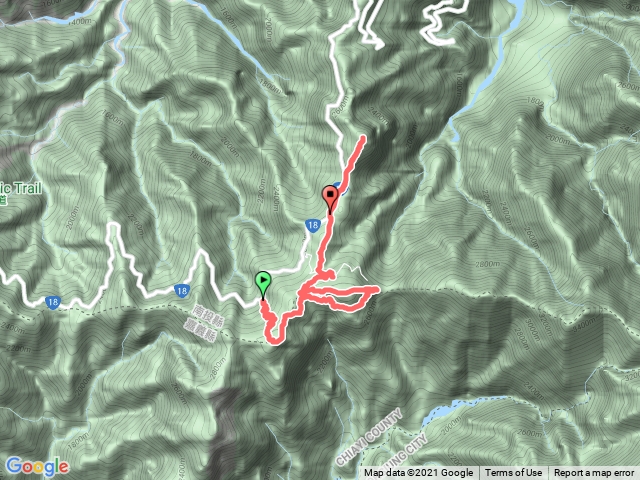 鹿林山一黑森林一麟趾山東埔山－塔塔加遊客中心