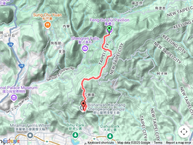 【任務一】2025臺北大縱走第四段：風櫃口至中華科技大學202503101639