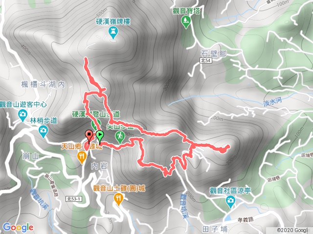 尖山連走硬漢嶺O型