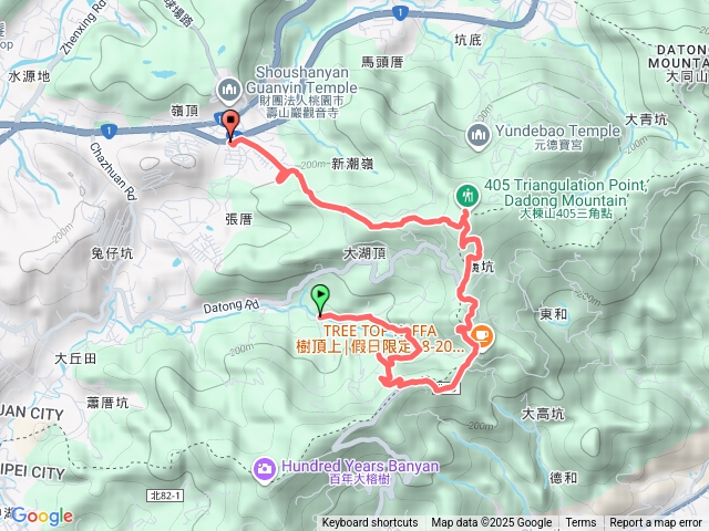 20251217-大湖坑步道+大湖頂山步道+新嶺步道