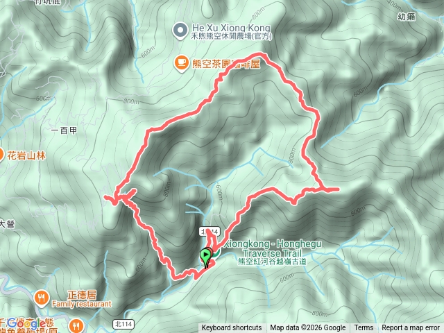 20260226_猴洞橋→山猴洞→熊空山→竹坑山→加九嶺O型(獨)預覽圖