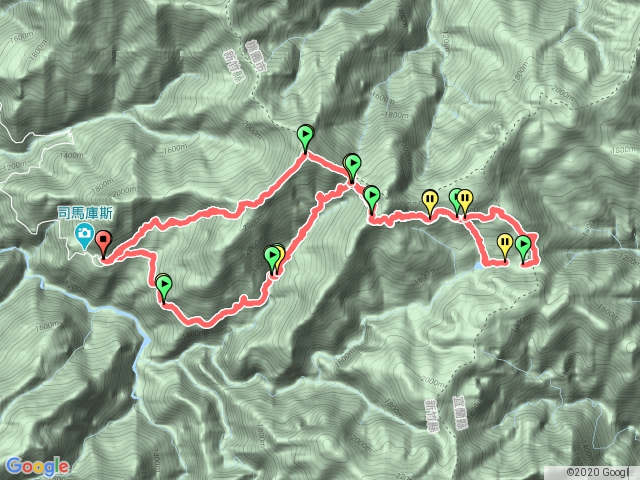 司馬庫斯雪白山三天