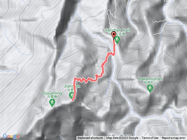 加里山（鹿場登山口）