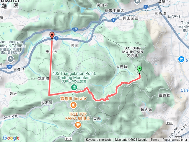 青龍嶺大棟山新領