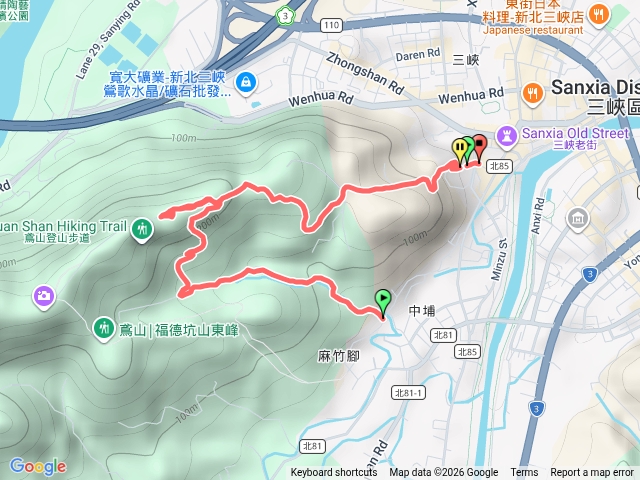 鳶山柏油路段