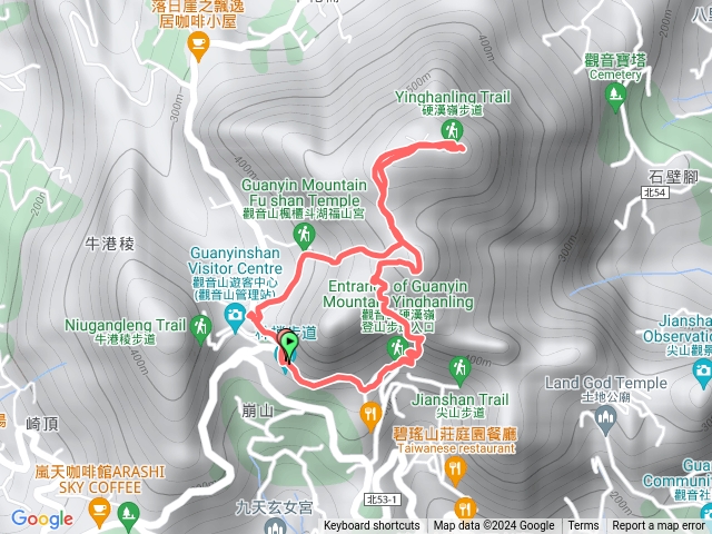 硬漢嶺步道預覽圖