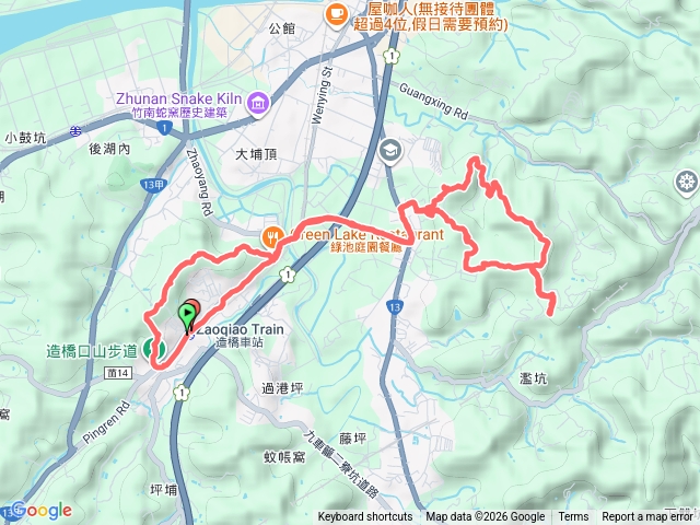 口山古道 + 鹿廚坑健行步道預覽圖