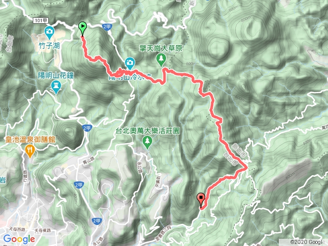 台北大縱走第三段 (小油坑起登)