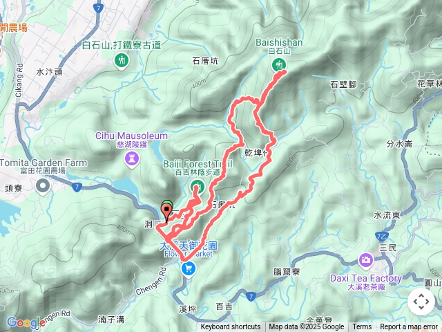 石龜坑山白石山