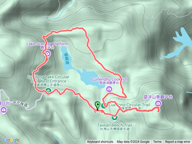 望洋山接翠峰湖環山步道預覽圖