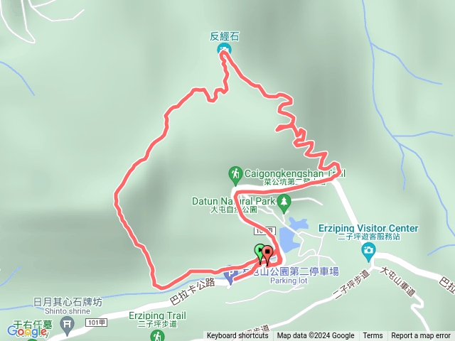 百拉卡山菜公坑山