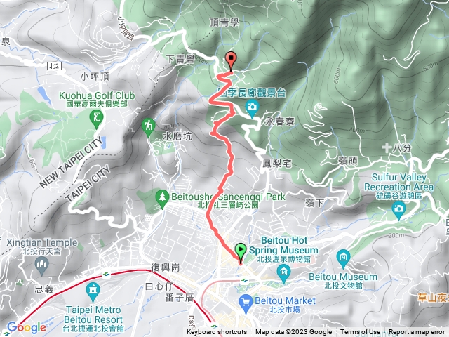 20230611竹林步道-復興山北峰-清天宮西南峰