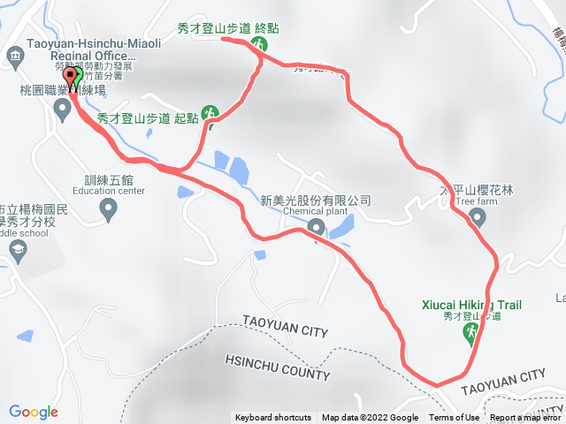 楊梅秀才登山步道 426階小O繞