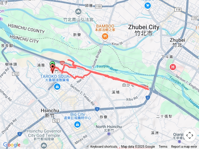 舊社東西向橋下