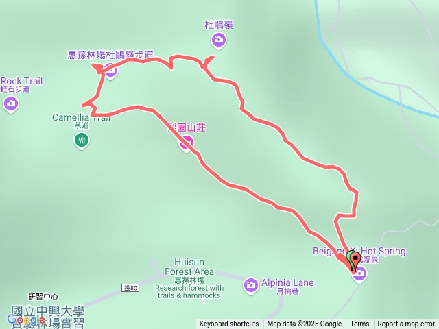 惠蓀林場杜鵑嶺步道