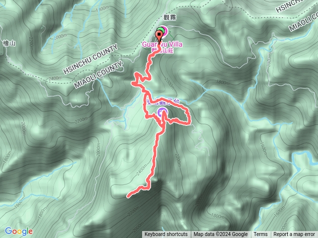 觀霧 榛山步道／榛山北峰／榛山預覽圖