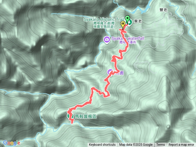 霞喀羅國家步道預覽圖