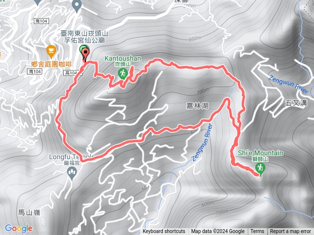 仙公廟往獅額山環線