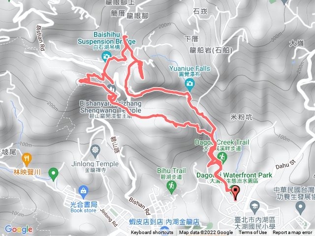 2022小人國步道-內湖三尖（圓覺尖、忠勇山、鯉魚山➕鯉魚山東峰小O)