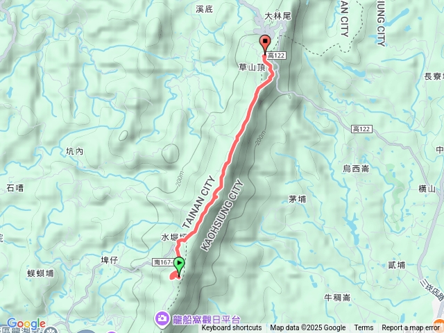 龍船山、龍船窩山、大林尾山預覽圖
