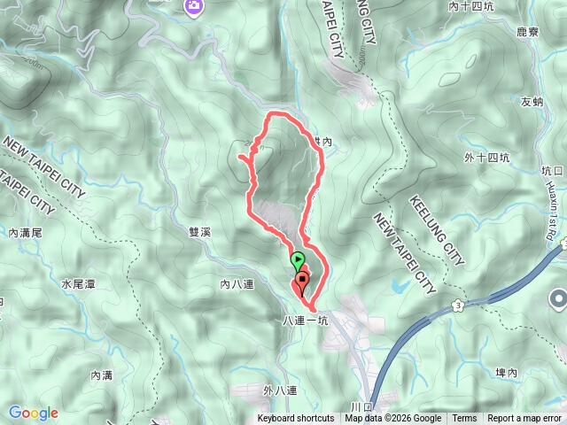 拱北殿後山步道預覽圖