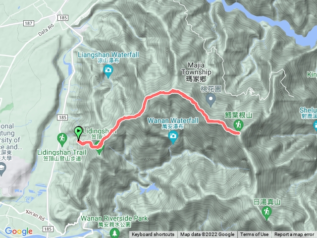笠頂#3＞真笠＞鱈葉根往返
