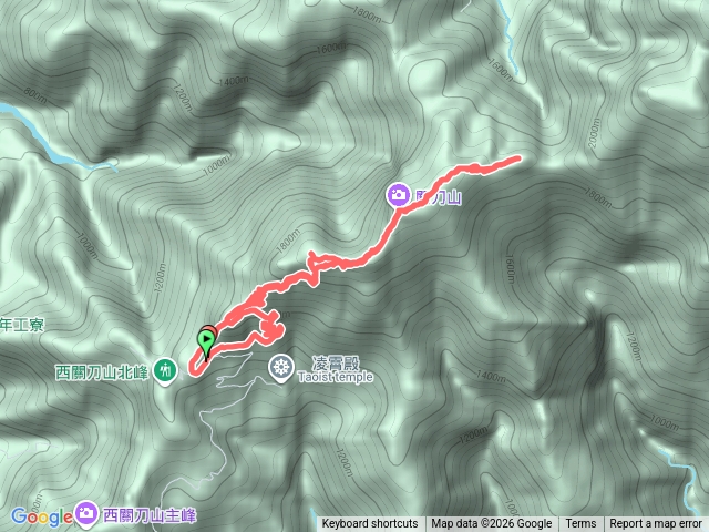 埔里六秀｜關刀山西峰｜關刀山 ｜關刀山東峰預覽圖