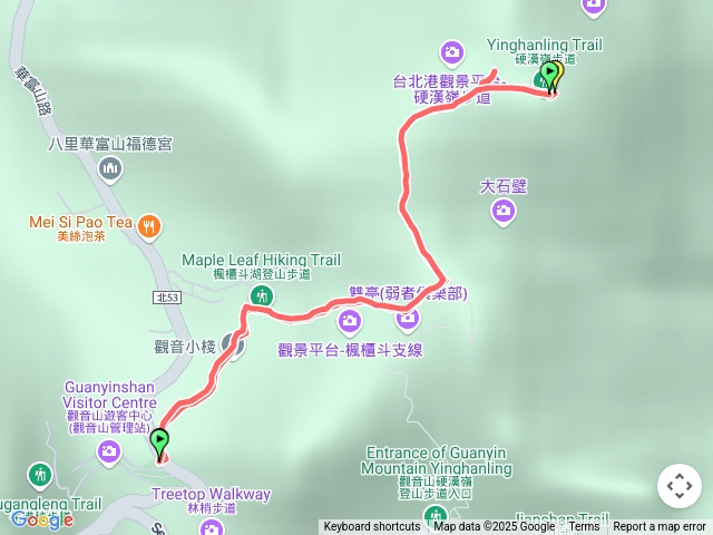 觀音山(楓櫃斗湖步道)