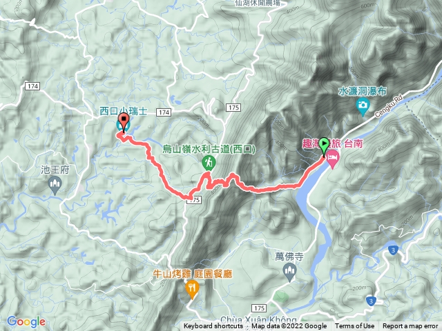 烏山頭東西口水利古道