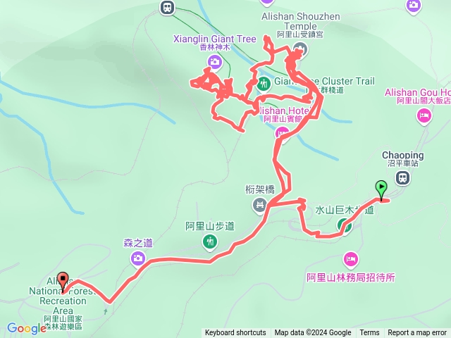 阿里山巨木、香林、慈雲寺預覽圖