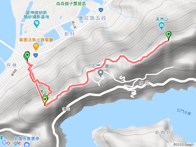 溪洲山登山口上577高地