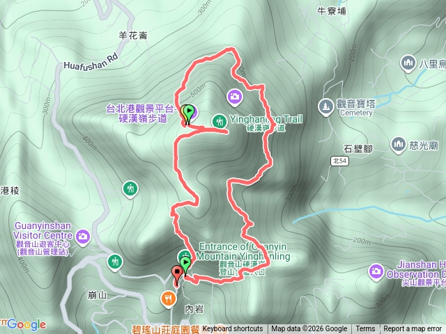觀音山北橫古道預覽圖