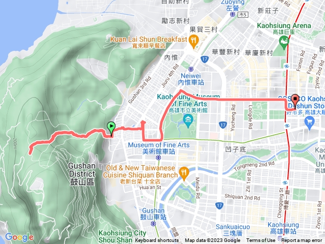 柴山來回兩躺第一次