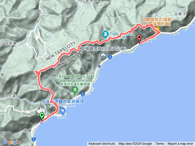 草嶺古道+雪山尾稜後段