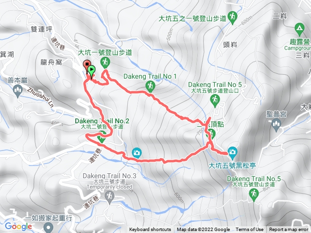 大坑1上2下