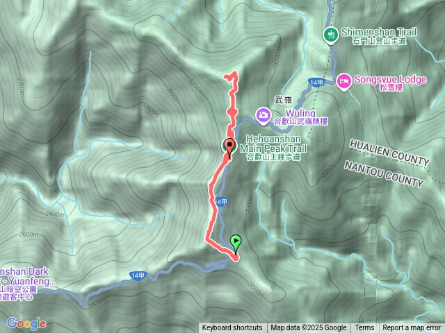 合歡南峰縱走合歡主峰預覽圖