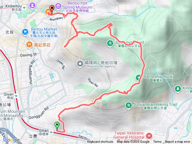 北投烏尖連走軍艦岩貓咪洞預覽圖
