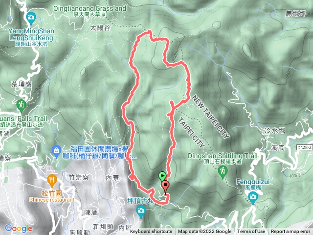 荷蘭古道、內雙溪古道O繞